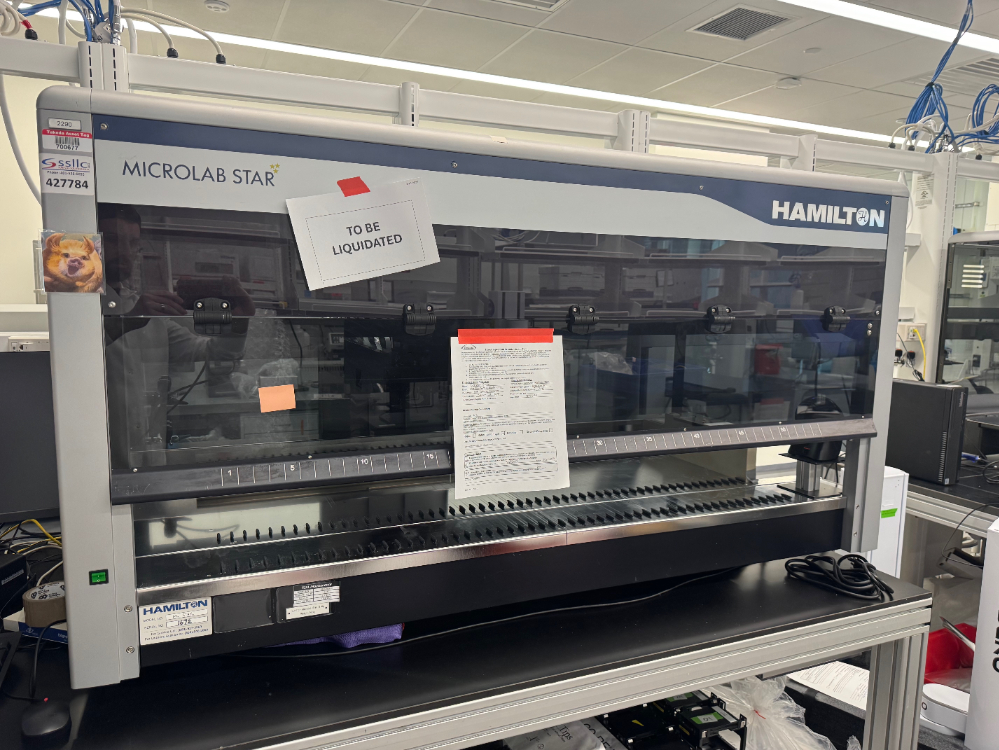 Image of Hamilton MicroLab Star Liquid Handler